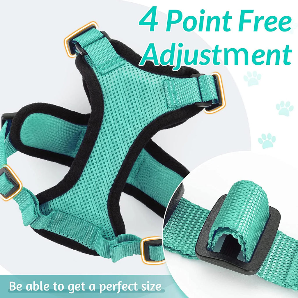 Escape-Proof Cat Harness & Leash Set – Soft Adjustable Walking Vest for Cats