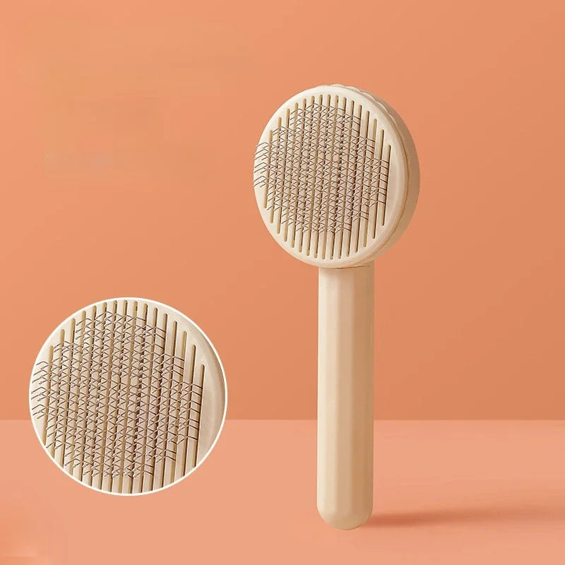 Dematting Brush for Pets – Removes Tangles and Loose Hair for Dogs & Cats