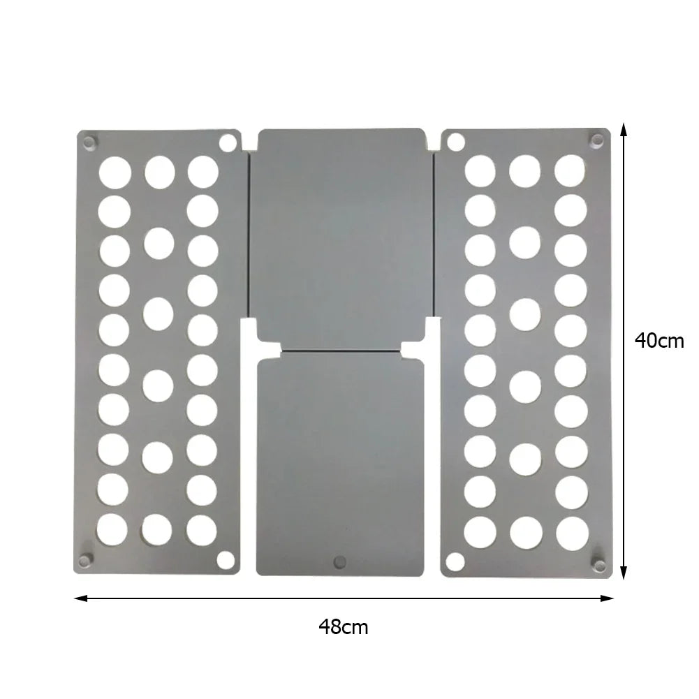 Plastic Clothes Folding Board – Fast & Easy Laundry Folder for Adults & Kids