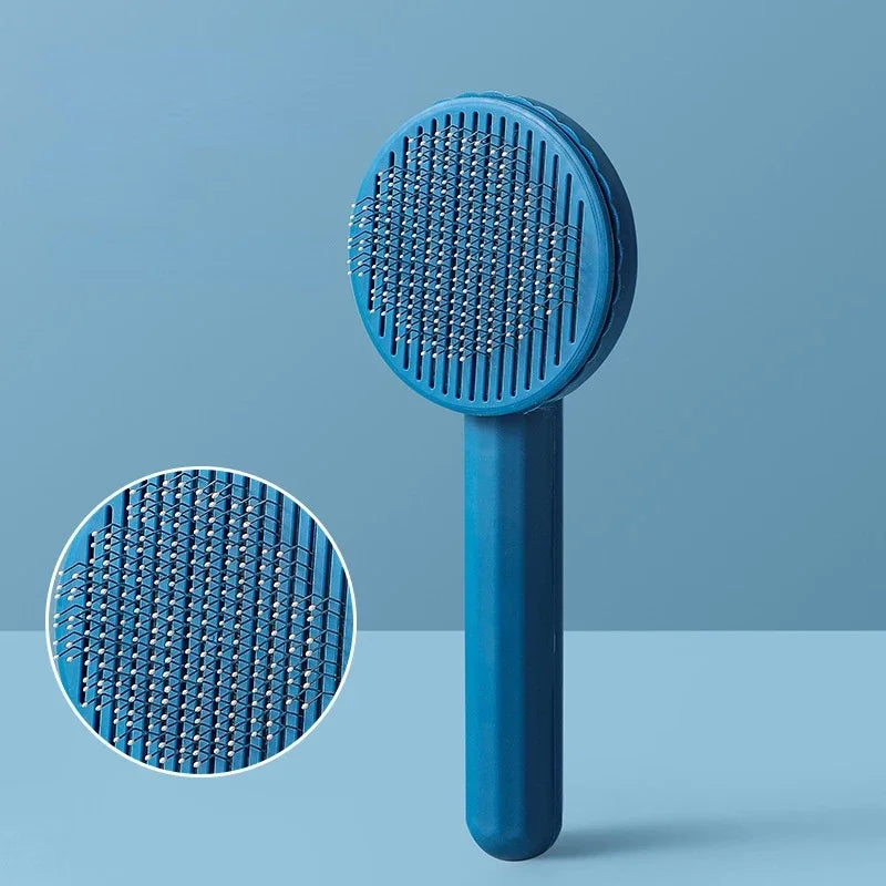 Dematting Brush for Pets – Removes Tangles and Loose Hair for Dogs & Cats