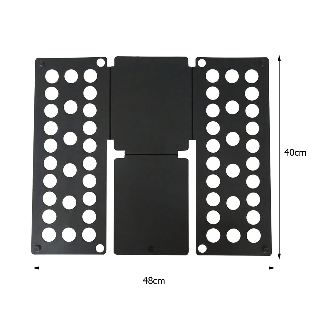Plastic Clothes Folding Board – Fast & Easy Laundry Folder for Adults & Kids