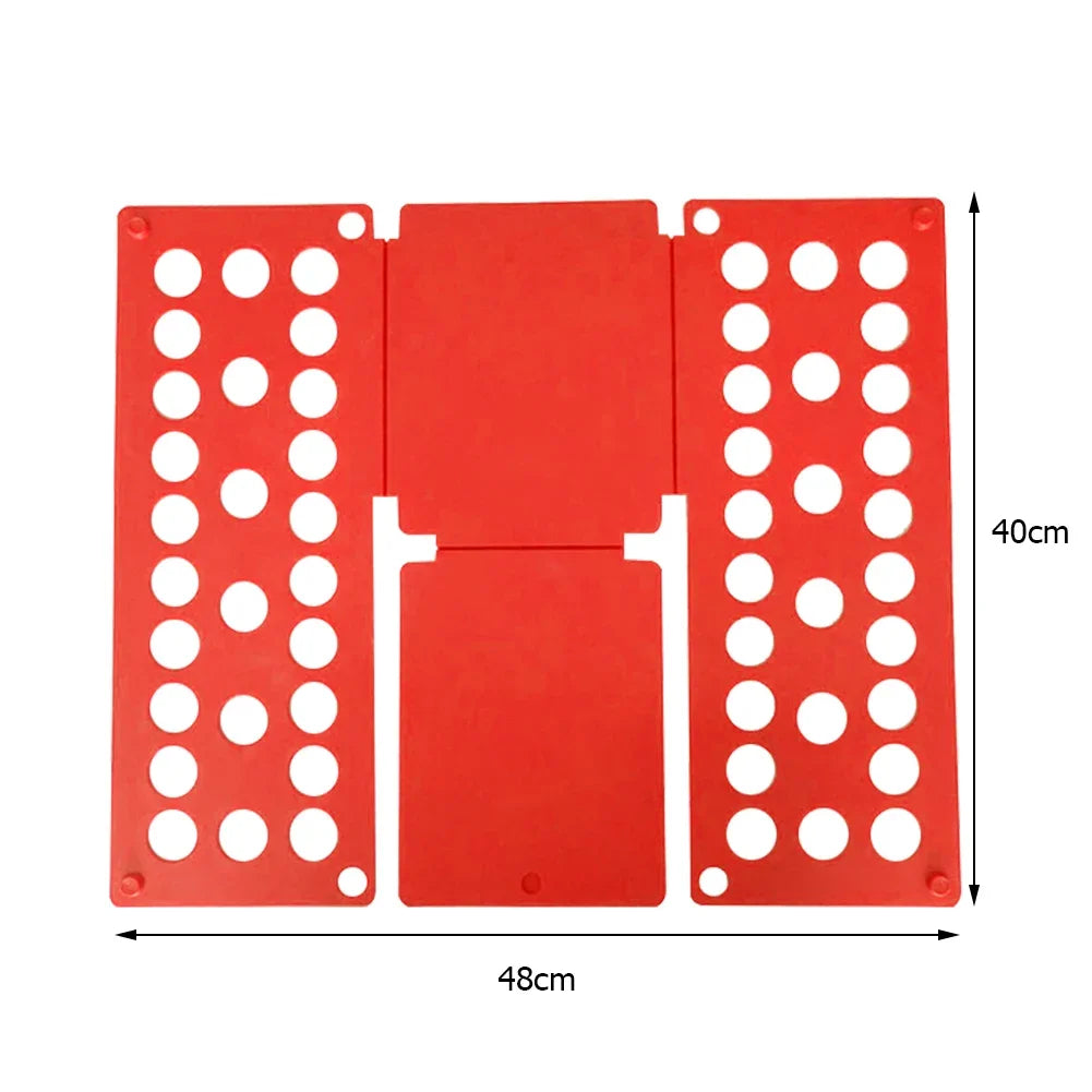 Plastic Clothes Folding Board – Fast & Easy Laundry Folder for Adults & Kids