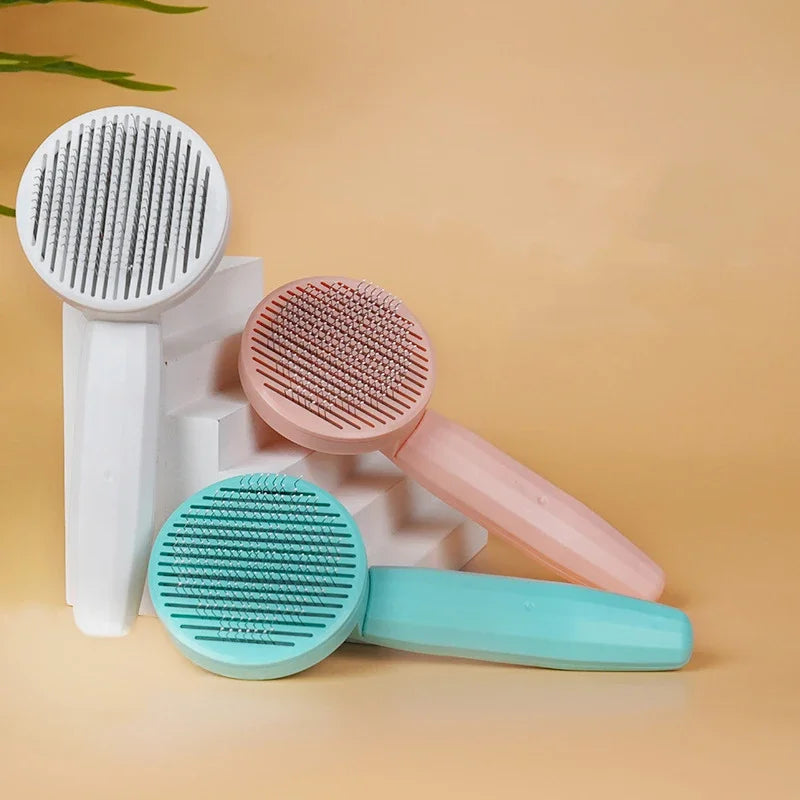 Dematting Brush for Pets – Removes Tangles and Loose Hair for Dogs & Cats