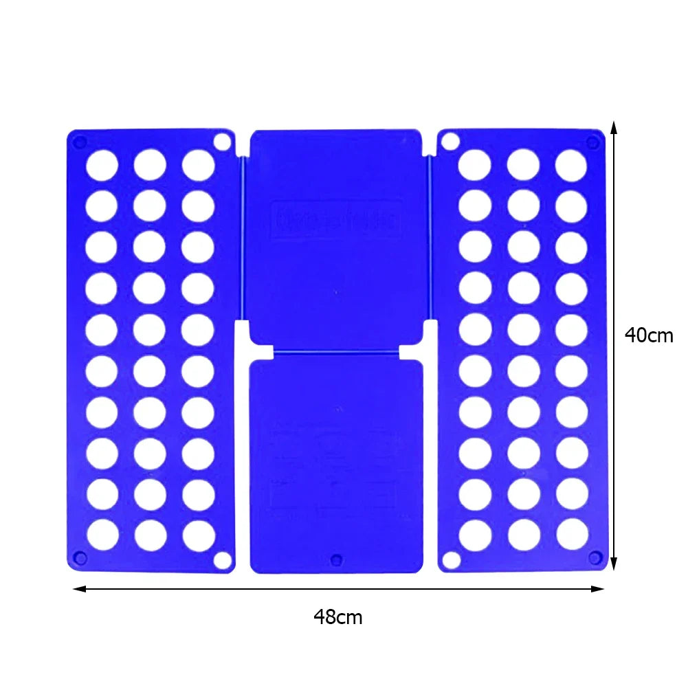 Plastic Clothes Folding Board – Fast & Easy Laundry Folder for Adults & Kids