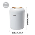 Smart Automatic Trash Can with Lid – Touchless Motion Sensor Waste Bin for Kitchen & Bathroom