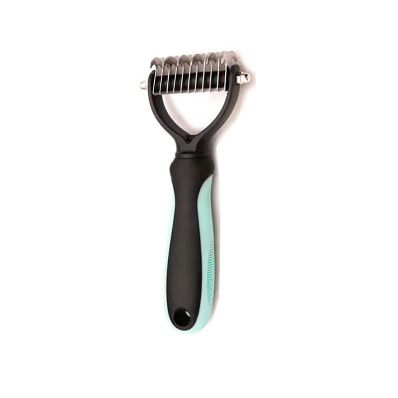 Professional Pet Deshedding Brush – Dog & Cat Hair Remover Grooming Tool