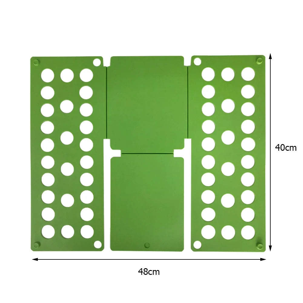 Plastic Clothes Folding Board – Fast & Easy Laundry Folder for Adults & Kids