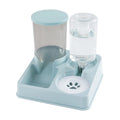 2-in-1 Automatic Cat Feeder & Water Dispenser Set – Gravity Food and Water Feeder for Pets